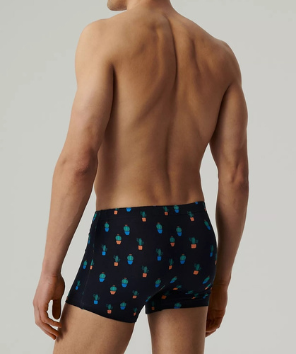 2MHH-005 Boxer bărbați Atlantic - bleumarin-coral