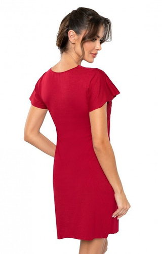 Cămașă de noapte Luiza Donna - visiniu