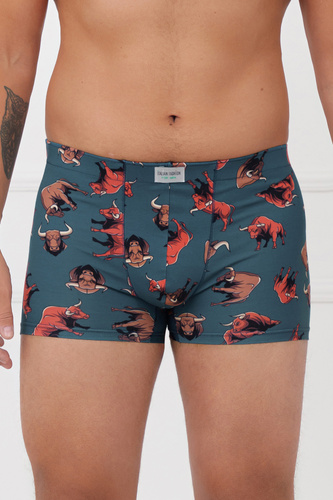 Boxeri bărbați Angus Italian Fashion bumbac elastan mulați