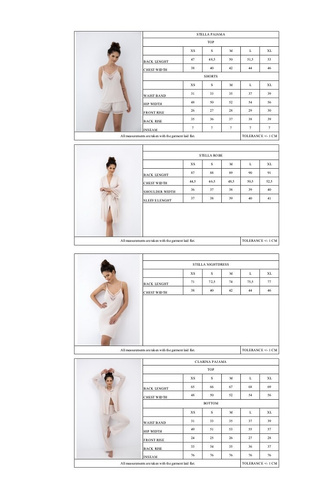 Halat damă Sensis Stella bej – halat scurt din modal cu dantelă