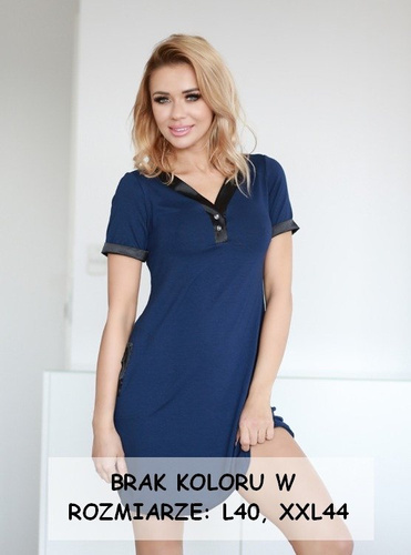 Cămașă de noapte pentru femei Mindoro Halka Kalimo - negru