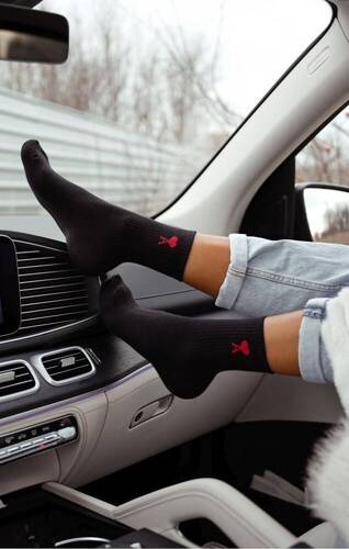 0200-135 Ciorapi dama Amor Milena - negri