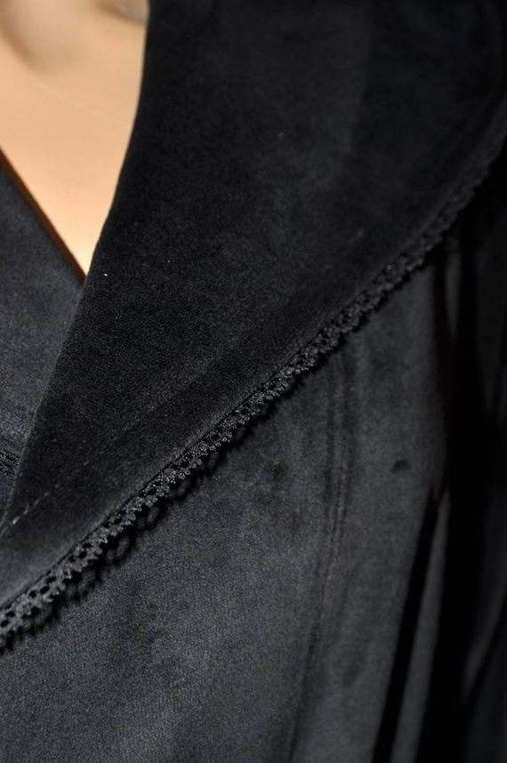 647 Socorro Forex halat de baie pentru femei - negru