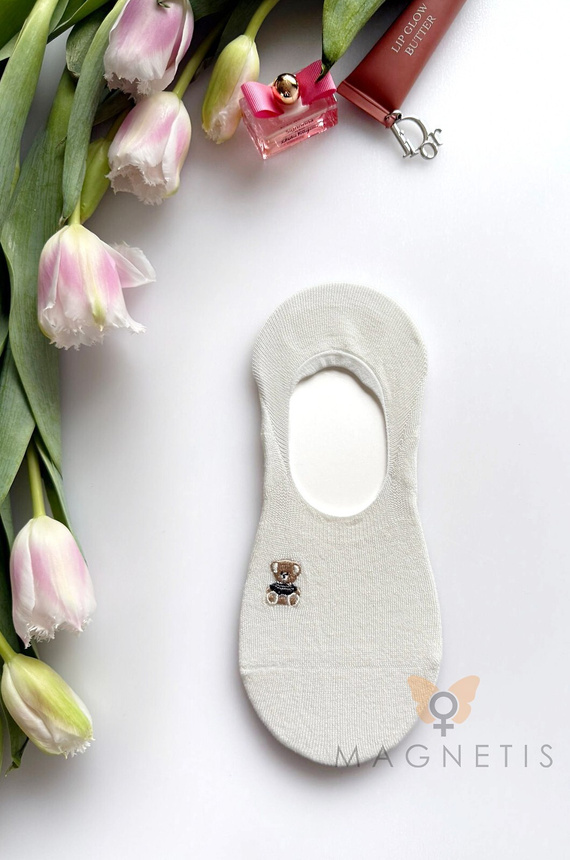 Magnetis YN-251132 – șosete tip balerină damă din vâscoză cu silicon