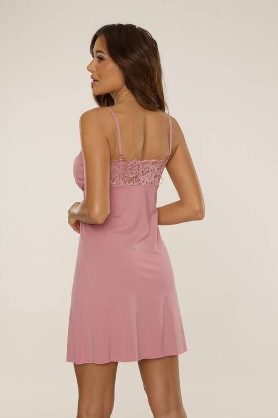 639 Noela De Lafense cămașă de noapte - roz murdar