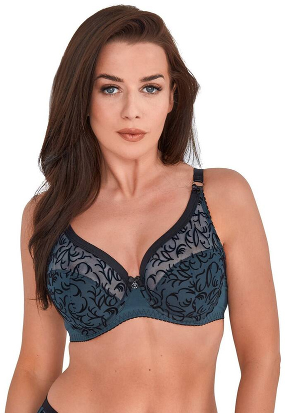 BS 1213 Sutien Adaline semi-padded (semi moale)Gaia-turcoaz