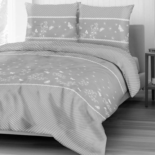 71479/1 Lenjerie de pat din bumbac cu buline Cottonlove Darymex