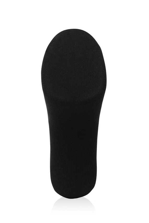 S155D Șosete lungi de epocă Italian Fashion - negru/alb