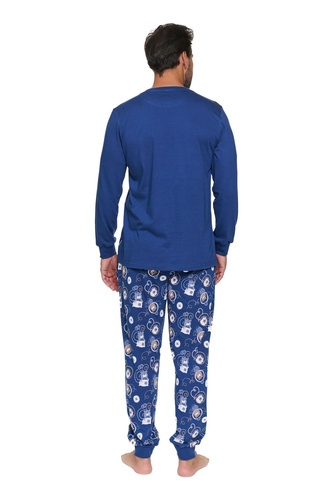 Pijamale bărbați Doctor Nap 7511 Nap Mode 100% bumbac, lungi, homewear