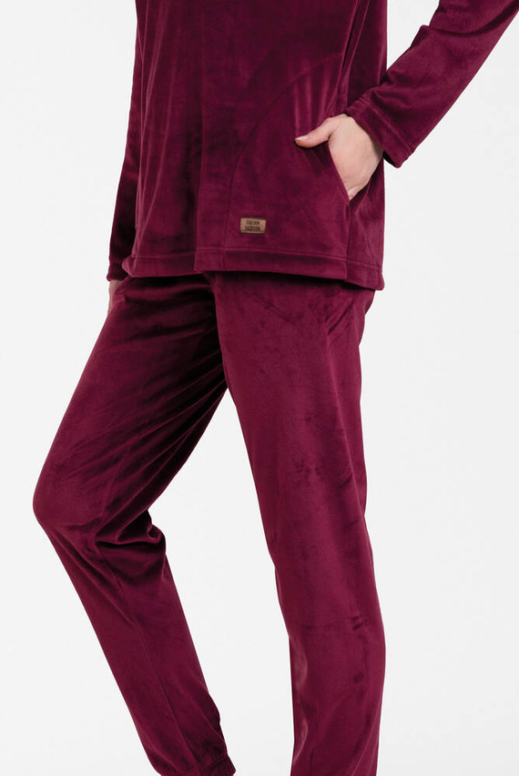 Set pentru femei Akara Italian Fashion - burgundy 