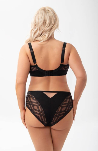 Sutien negru moale Gorsenia K 897 Estelle