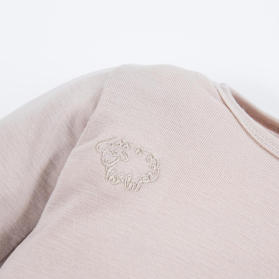 Body Merino din lana merinos Eevi - bej