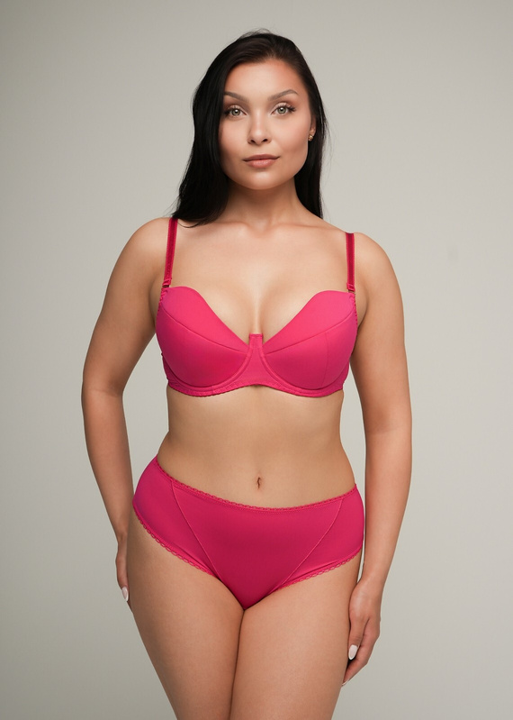 2204/B Slip brazilian Ava – fuchsia, senzual și confortabil