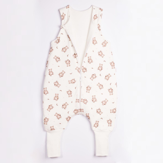 Sac de dormit cu pantaloni Nicol 227044 din bumbac cu ursuleți 9–24 luni