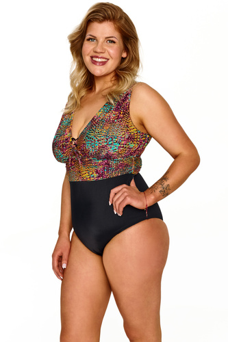 Costum baie Lupoline Greta întreg modelator decolteu V