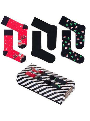 0828.008 Set șosete de Crăciun pentru bărbați Milena - culoare 01