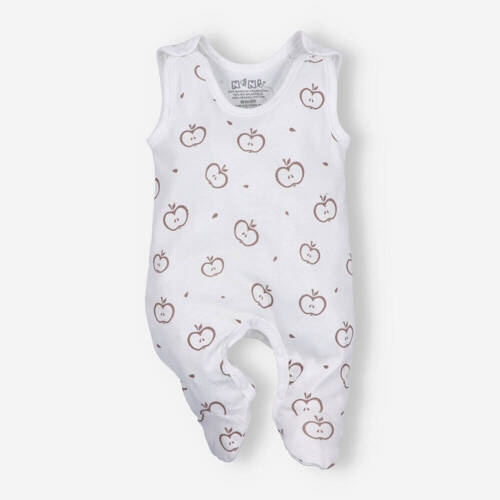 ABN-5297/JAB Salopete de dormit din bumbac organic Happy Apples Nini