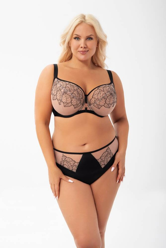 Gorsenia K 924 Palmira Sutien negru moale 