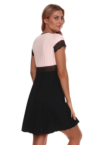 342 Cămașă de noapte Lupoline - negru