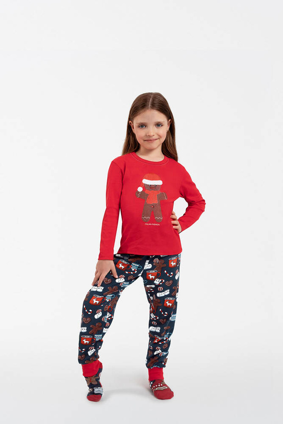 Makala Pijama pentru copii Italian Fashion - roșu/print