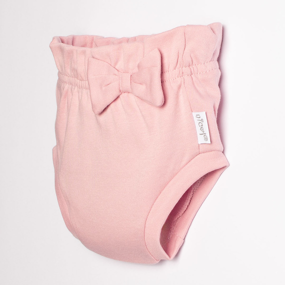 Bloomers Nicol 220087 2-pachet pentru bebeluși, bumbac Oeko-Tex, roz cu flori