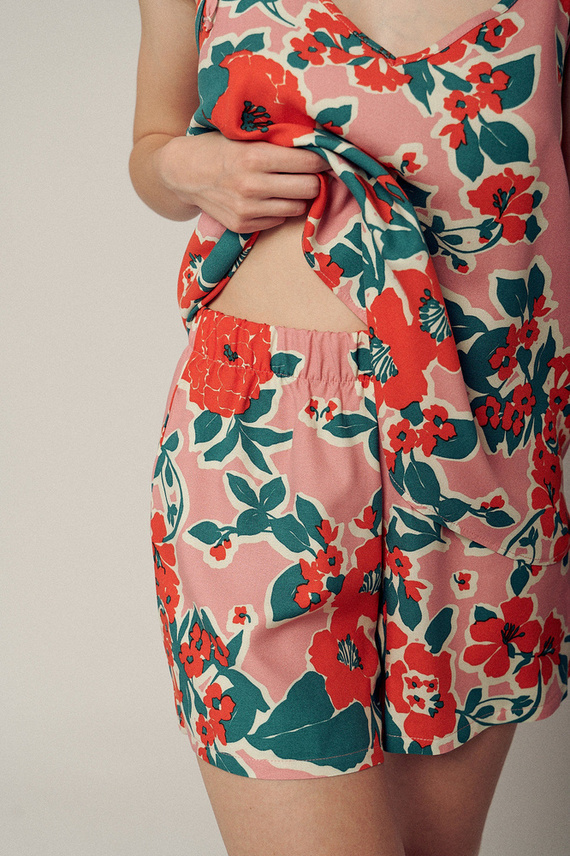 PRE-0067/00S Pijamale dama Ina Leaves Pretilo