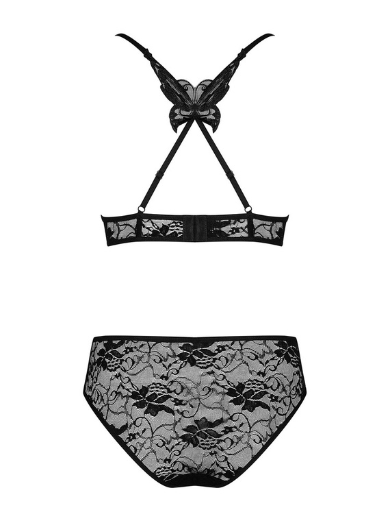 Kokietta Set Komplet Obsessive czarny +