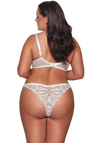 2107 Ava Sutien maxi cu cupă întreagă - ecru