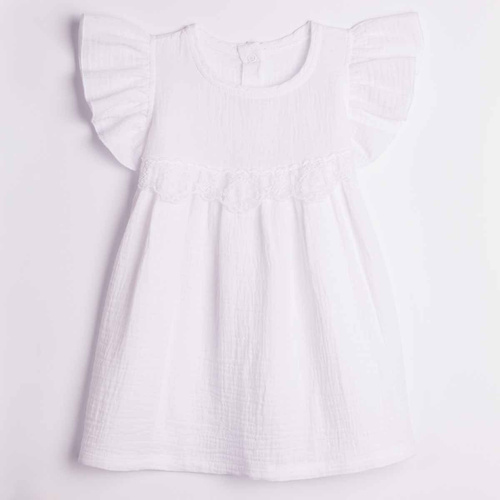 Nicol 224255 Rochie din mușelin pentru fete 100% bumbac pentru vară
