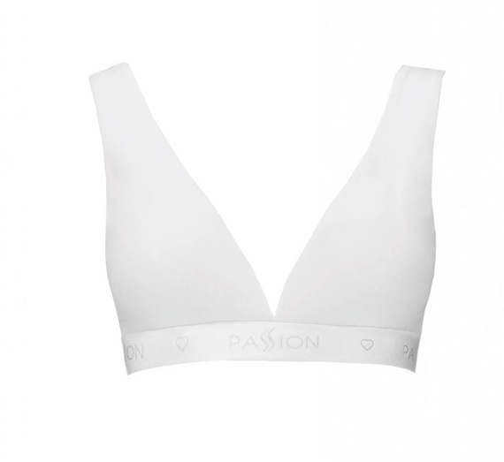 PS015 Top Biustonosz miękki Passion biały