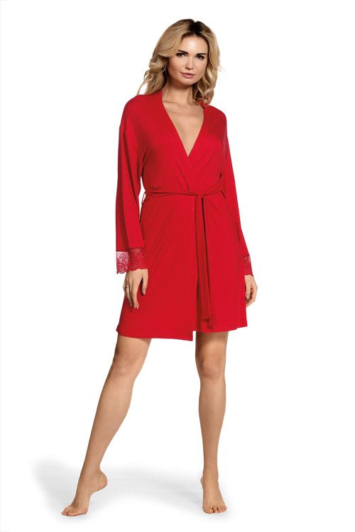 412 Dagmara Halat scurt pentru femei Forex - roșu