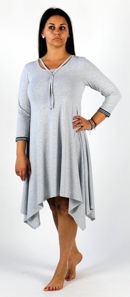 439 Rochie de noapte Nice De Lafense - eleganță feminină și confort în timpul somnului - melange deschis