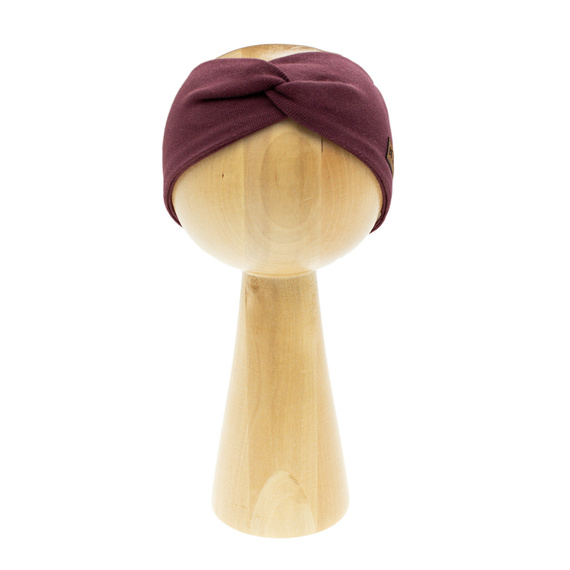 217066 Bentita din bumbac Alisa Nicol – visiniu