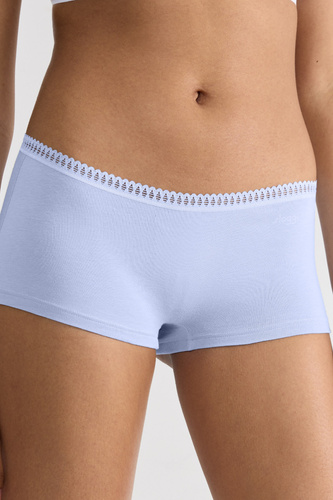 Pantaloni scurți pentru femei GO Crush Short C3P, pachet de 3 Sloggi - V003 albastru