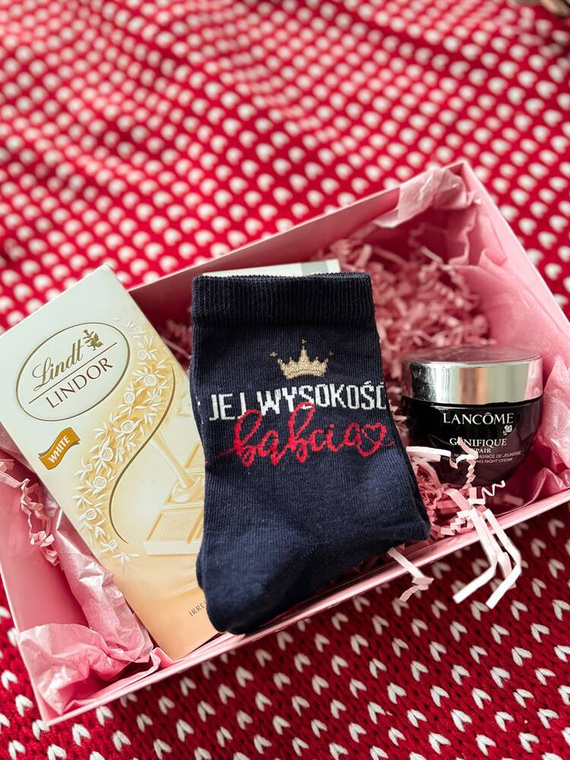 0200-134 Alteța Sa Bunica Milena șosete de damă - bleumarin