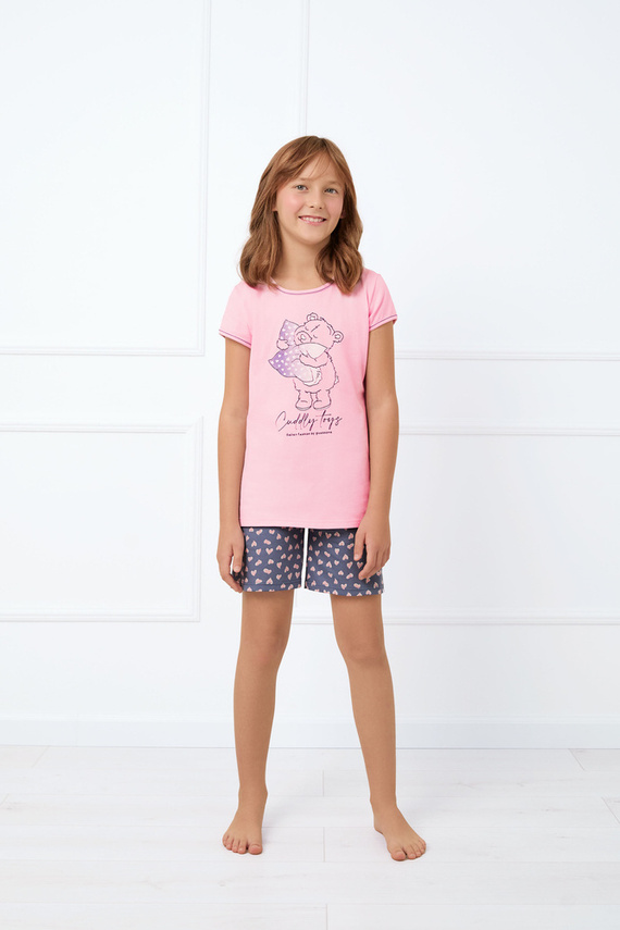 Lotte Pijama pentru fete Italian Fashion - roz/print 