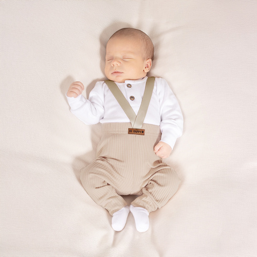 169390 Body polo Nicol cu mâneci lungi - alb