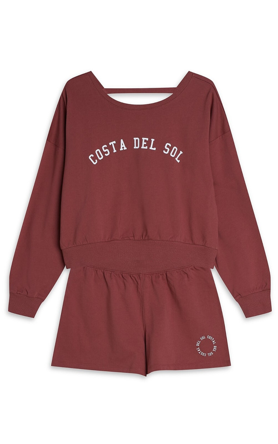 42772 Nimes Pijamale pentru femei Homewear Henderson - maro