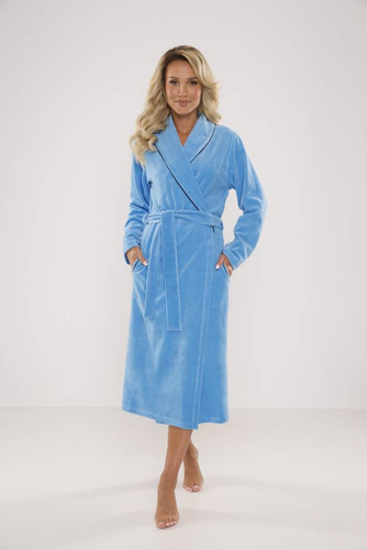 389 / 390 Lydie Halat de damă Forex - albastru