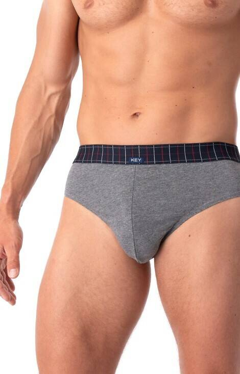 MPP 407 B25 Slip bărbați pachet de 2 Key - bleumarin-gri