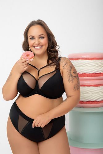 Gorsenia F005 Marisa – chiloți talie înaltă microfibră