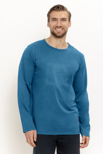 Pijamale bărbați Taro 3672 Rafael 100% bumbac mânecă lungă și pantaloni