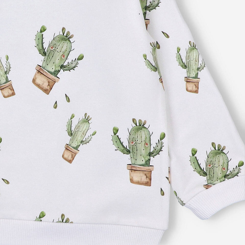 BOB-0001 Hanorac pentru copii cactusi By o Baby gri