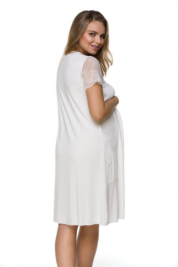 3118 Maternitate Nightgown Lupoline- ecru