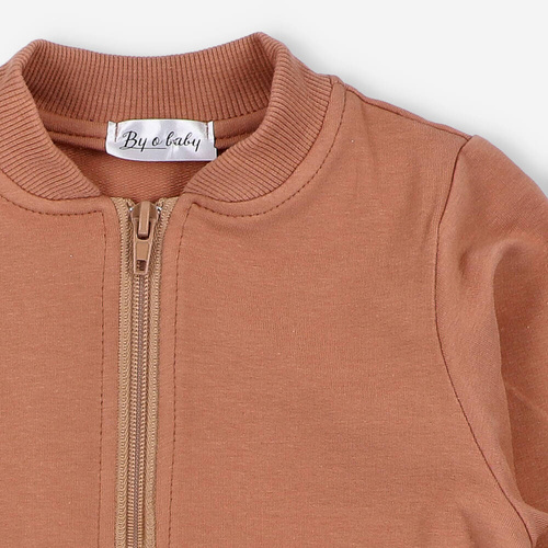 BOB-0006 Hanorac pentru băieți By o Baby maro