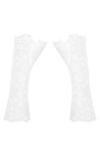 Heavenlly Gloves rękawiczki Obsessive - biały
