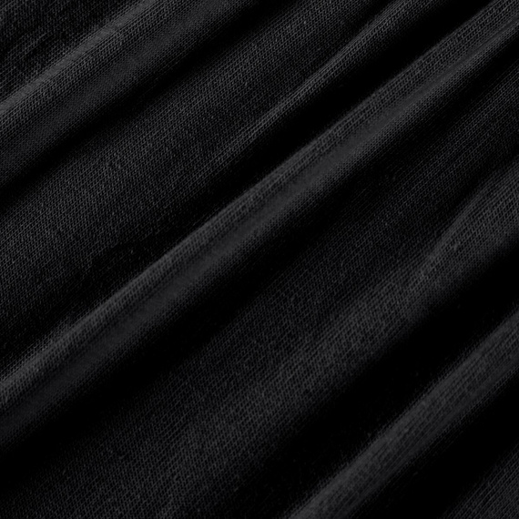 Cearceaf Jersey 4 Eurofirany cu elastic bumbac elastan 190 g/m² negru