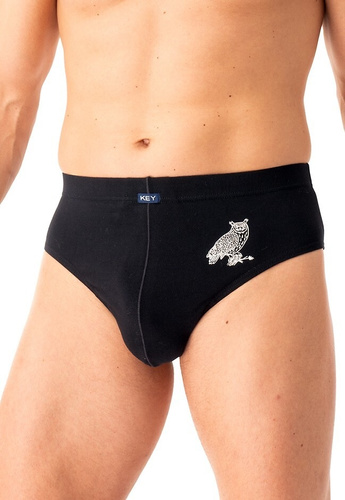 Slip bărbați MPP 703 B25 Key gri negru – bumbac, pachet de 2 într-o cutie, confort și stil