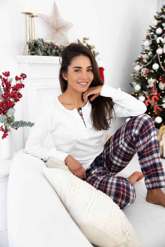 Mollie Pijama pentru femei Sensis Interlock - crem