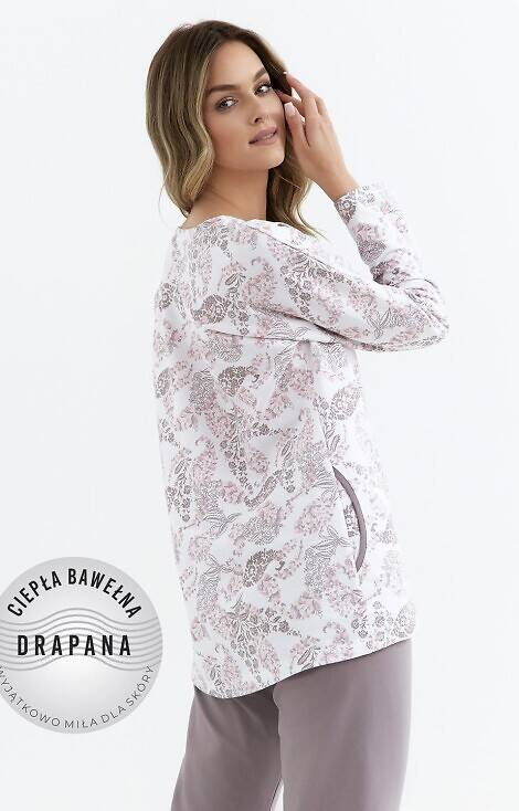 430 Cana pijamale dama - orient - cacao